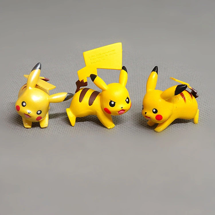 3 5 см с изображением покемона Пикачу игровые фигурки мини кукла игрушка Желтый