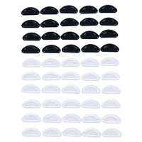 20pcs10 pairs anti slip silicone eyeglass pads adhesive nose pads for glasses accessories wholesale
