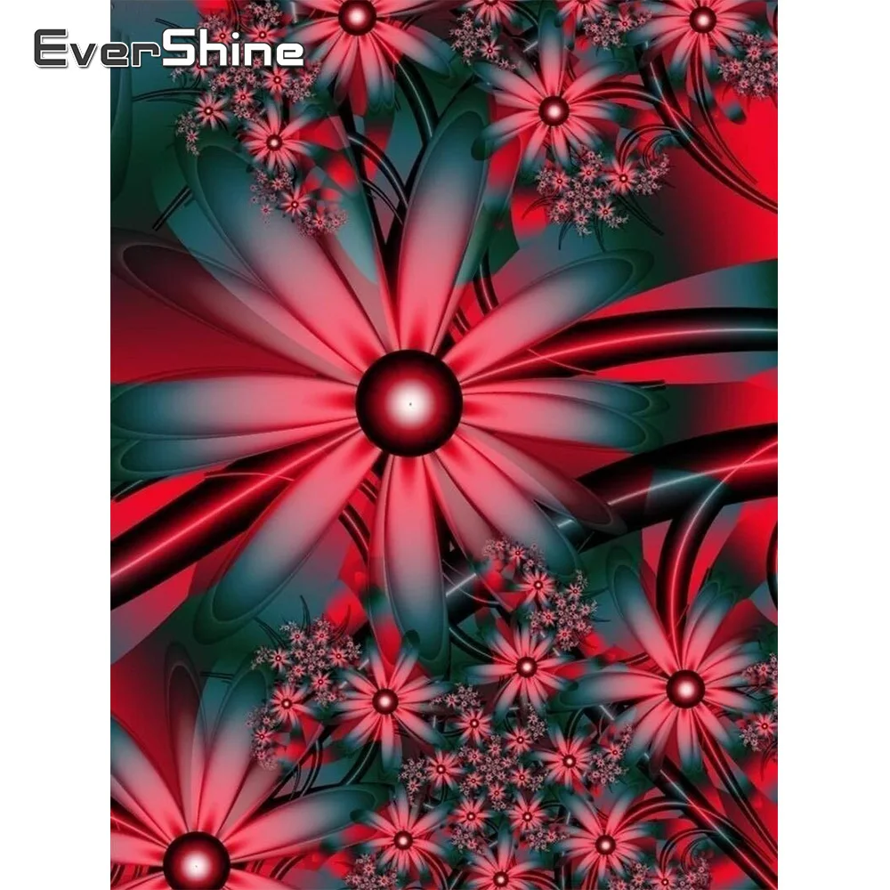 

EverShine 5D Diamond Painting Mandala Flower Cross Stitch Diamond Embroidery Colourful Picture Rhinestones Mosaic Handmade Gift