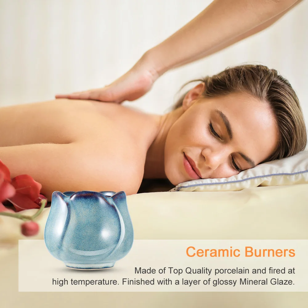 Ароматерапевтическая печь лампа в виде свечи украшение для спальни эфирное