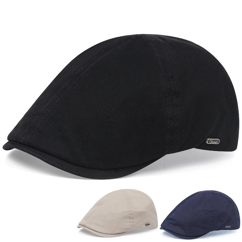 

Men's Hats Ladies Hats Fashion New Beret Autumn And Winter Warm Outdoor Retro Newsboy Hat Cotton And Linen Hat