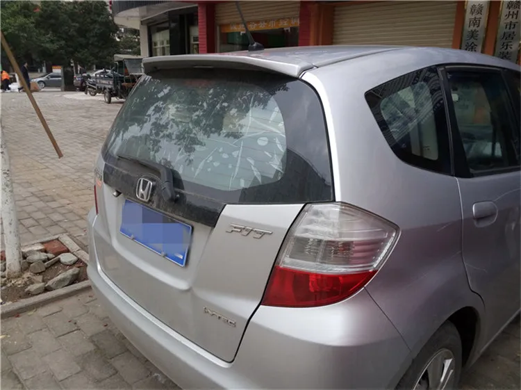 Спойлер для HONDA FIT 2008-2013 спойлер из высококачественного АБС-материала заднего