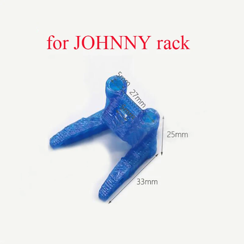 

5PCS Blue TPU3D Mini Printing Antenna Mount Image Transmission Fixed Seat for RC Aircraft HSKRC QAV250 JOHNNY Rack Accessories