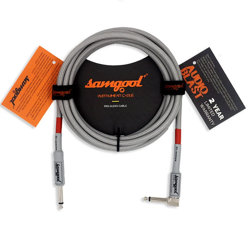 Samgool+ CC SERIES guitar cable noise reduction frequency bending straight electric box piano ballad performance recording