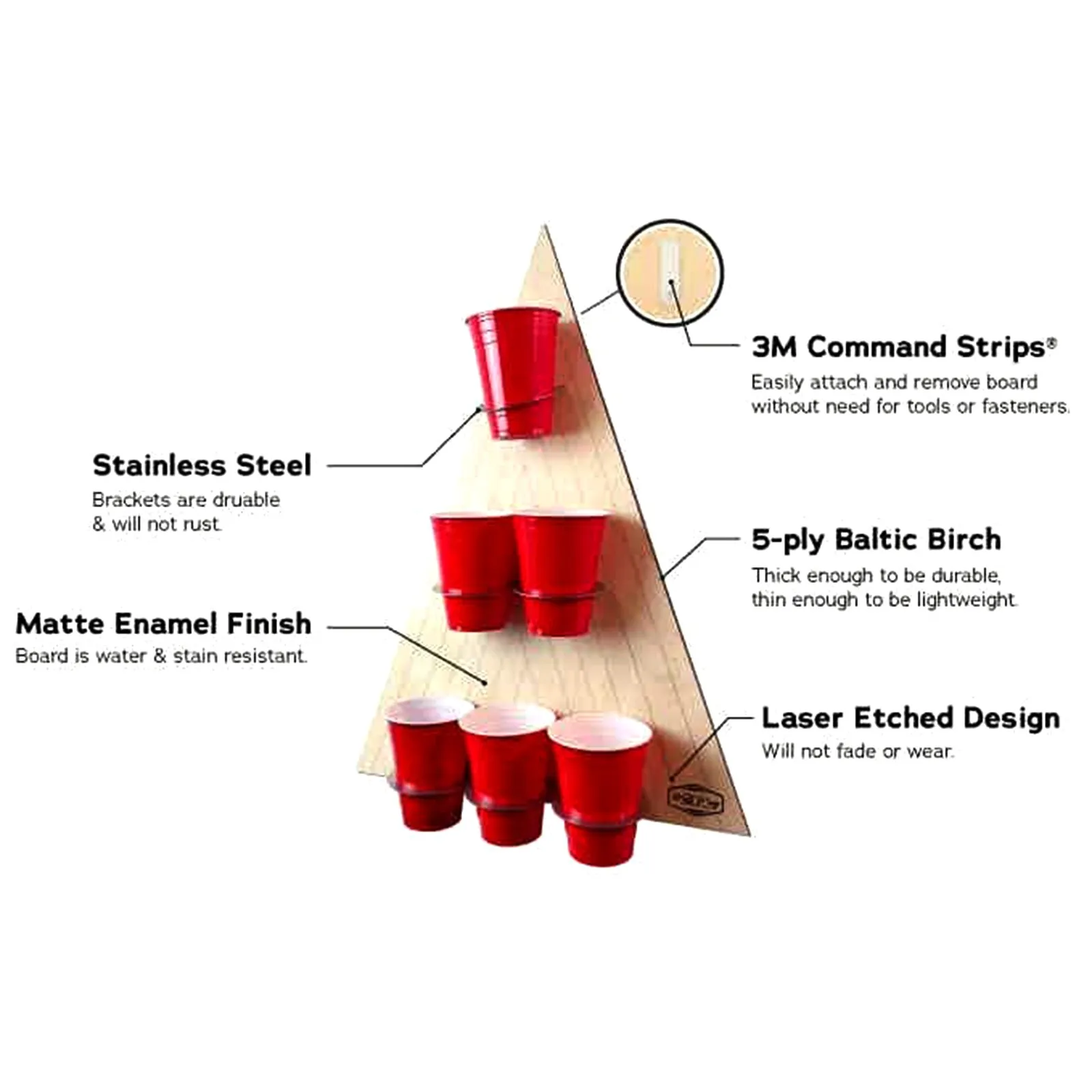 

Free Pong: Beer Pong Elevated, Creative Beer Pong Throwing Games Home Beer Party Table Tennis Throwing Game Children's Toys