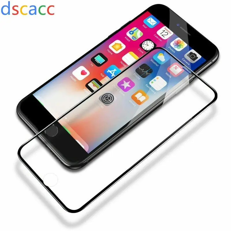 Защитное стекло Dscacc для iPhone 6 7 6Pus Plus 8 plus X XS XR Max 100 шт. | Мобильные телефоны и