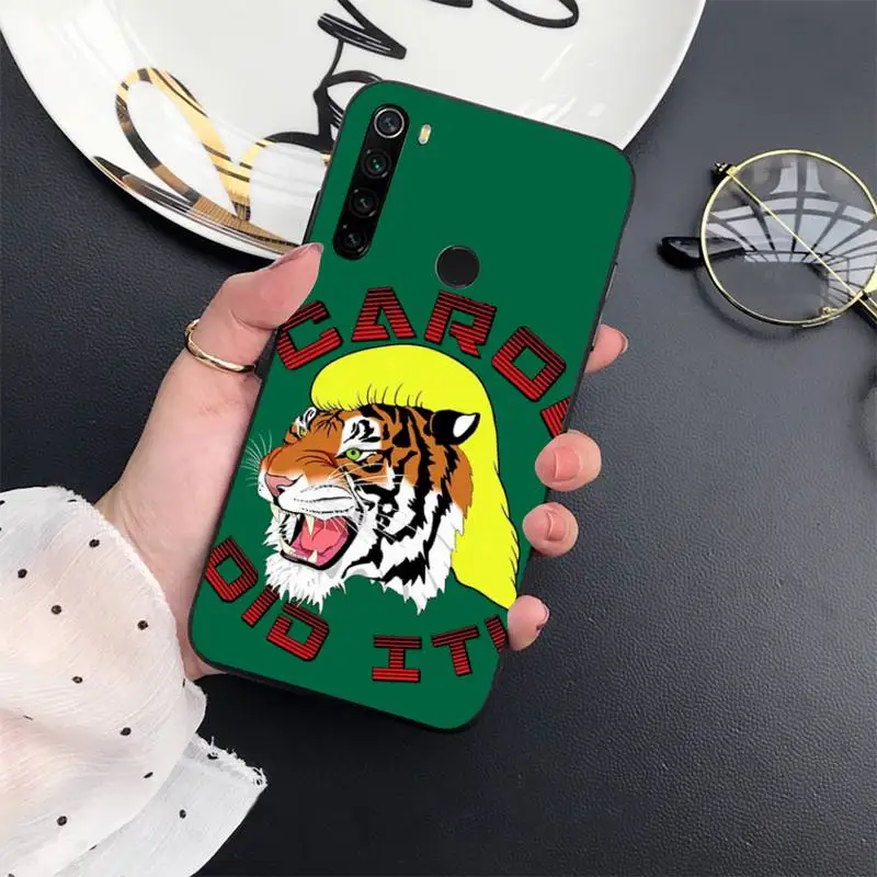 

Joe Exotic Tiger King Phone Cases For Xiaomi Redmi 7 8 9t a3Pro 9se k20 mi8 max3 lite 9 note 9s 10 pro