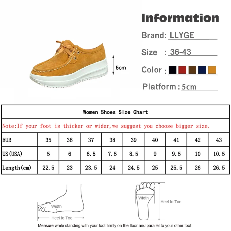 

Women's Vulcanized Shoes Flock Ladies Sewing Flat Platform Lace-Up Casual Autumn Female Plus Size Fashion New Comfort