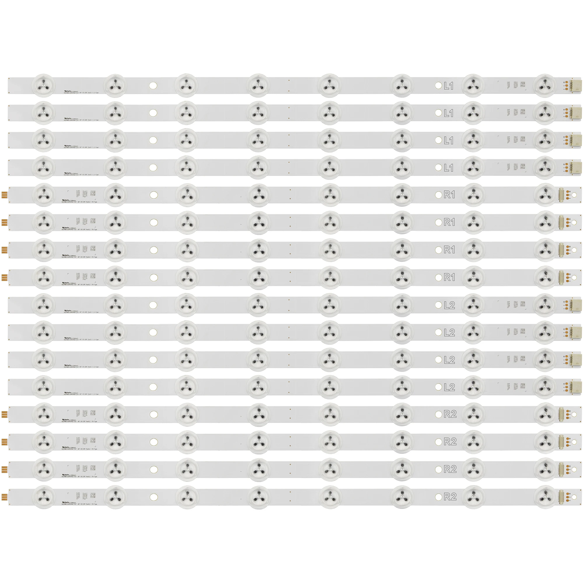 Светодиодная лента для LG 49 ''V15 DRT L1 + L2 R1 R2 Rec0.2 Тип 4708 L49WD1 A1113K03 A1113K23 A1113K13 A1113K33