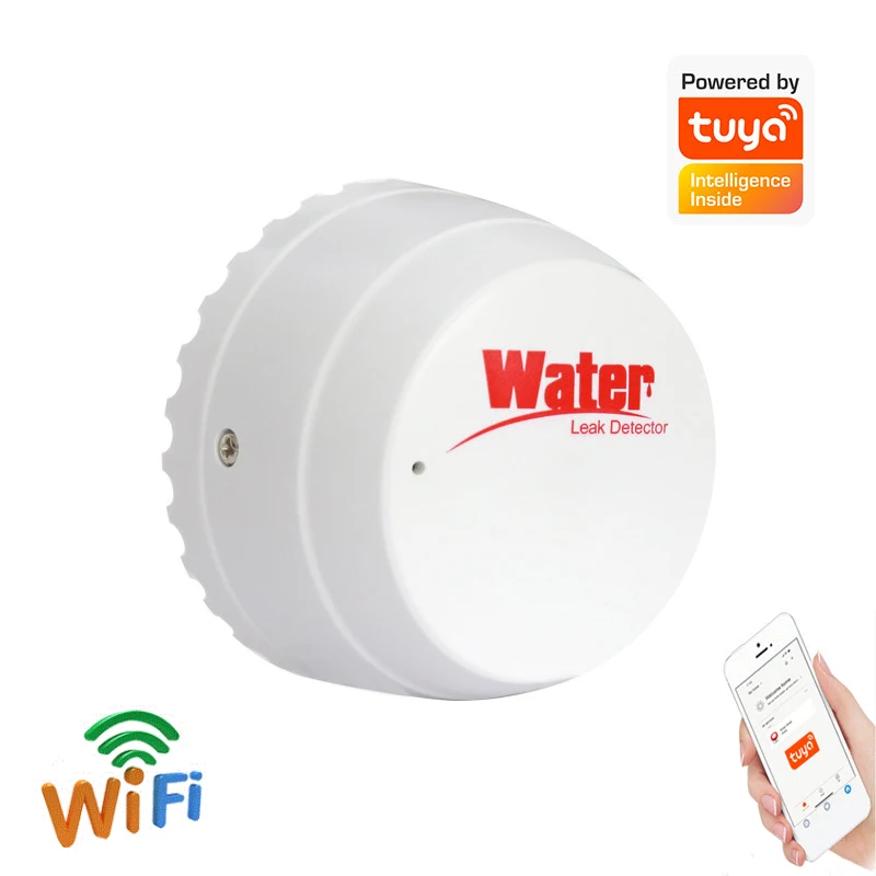 

Датчик утечки воды Tuya, Wi-Fi, датчик уровня воды, Привязка к сцене, домашняя сигнализация, приложение Smart Life, удаленный мониторинг, умный дом
