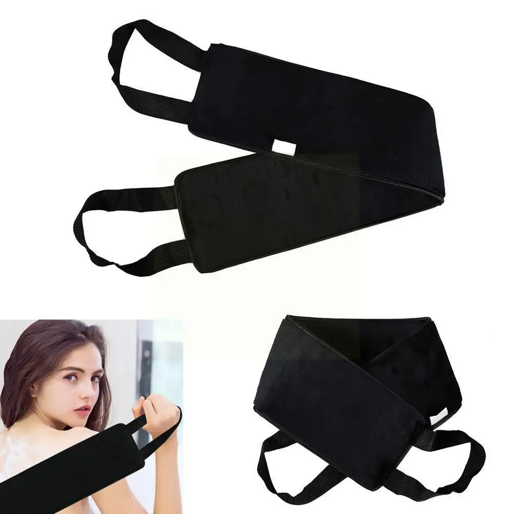 

1pc 2 coloer Bath Towel Back Self Massage Tanning Lotion Cream Applicator Reusable Mitts Velvet Washable Body Beauty Gloves W0A1