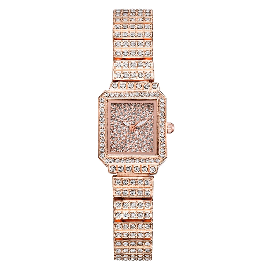 

Brand Luxury Rectangle Bracelet Watches For Women Quartz Clock Ladies Dress Rose Gold Clock Relogio Feminino Kol Saati