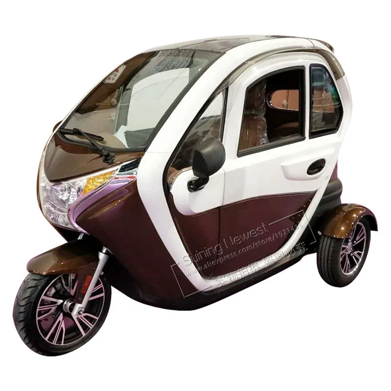 Online China Fabrik Erwachsene Motorrad Auto Ebike Passagier Trike 3 Rad Fracht Bike Mobilität Roller Elektrische Dreirad Mit Volle Abdeckung
