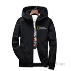 Новинка весна-лето 2021 Мужская Уличная ветровка с капюшоном тонкая куртка на молнии мужская Спортивная и свободная куртка оверсайз