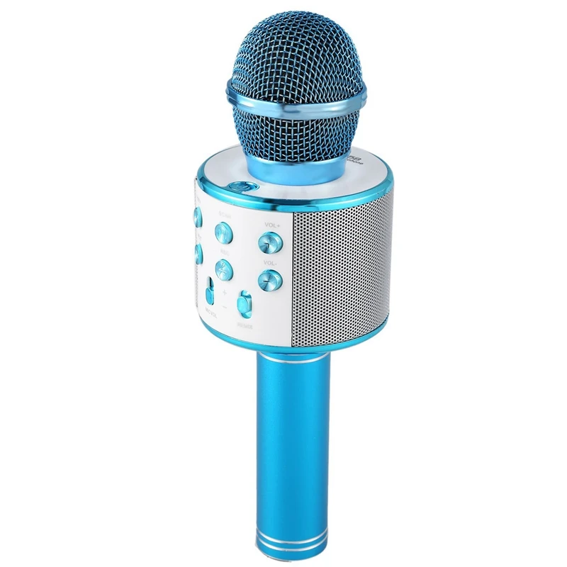 Беспроводной микрофон для караоке портативный Bluetooth мини домашний KTV