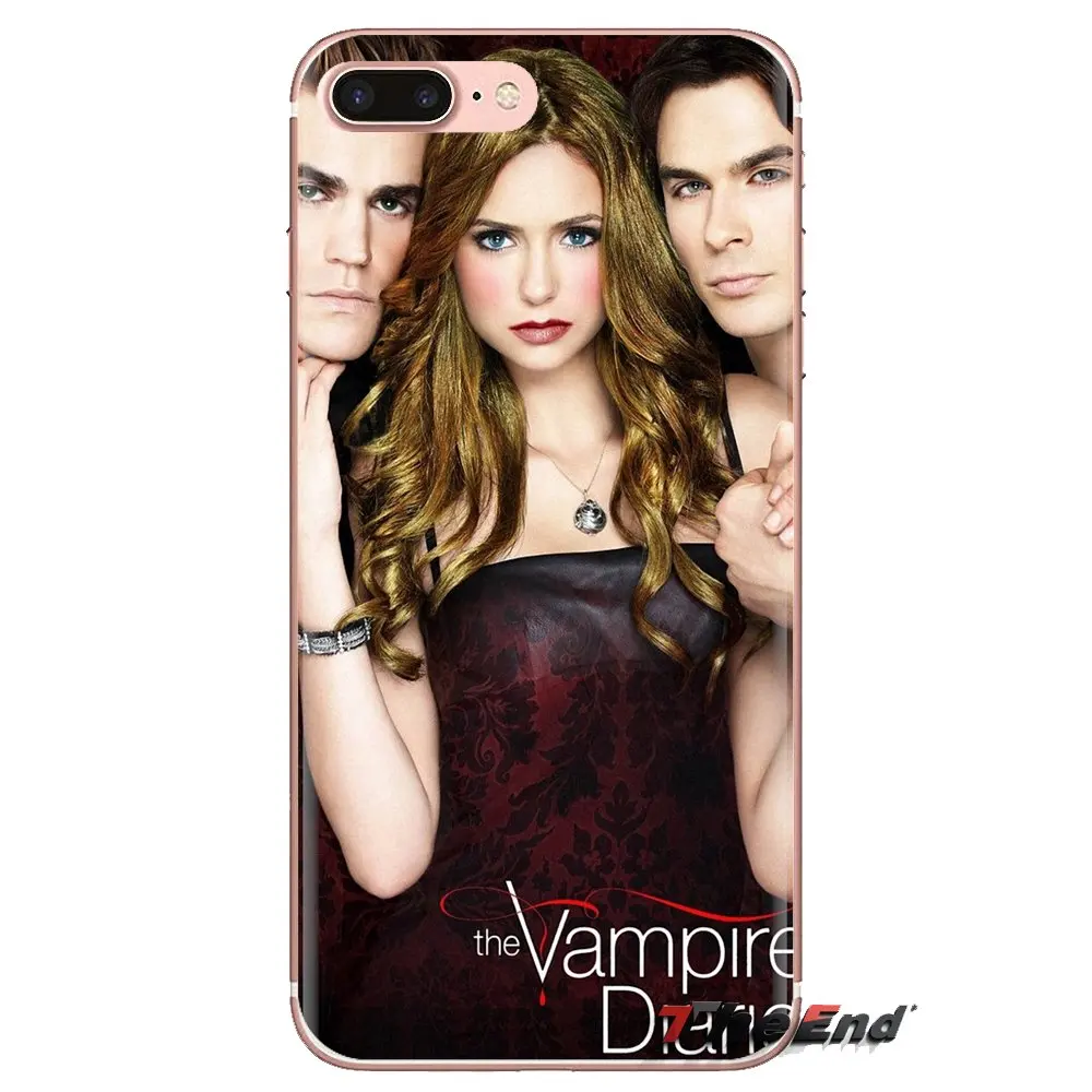 Transparent Soft Shell Covers For Huawei Mate Honor 4C 5C 5X 6X 7 7A 7C 8 9 10 8C 8X 20 Lite Pro Vampire Diaries Damon Salvatore |