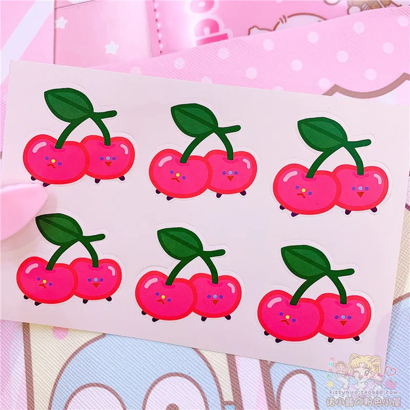 Простые наклейки с изображением облаков милые девушки сердца для скрапбукинга