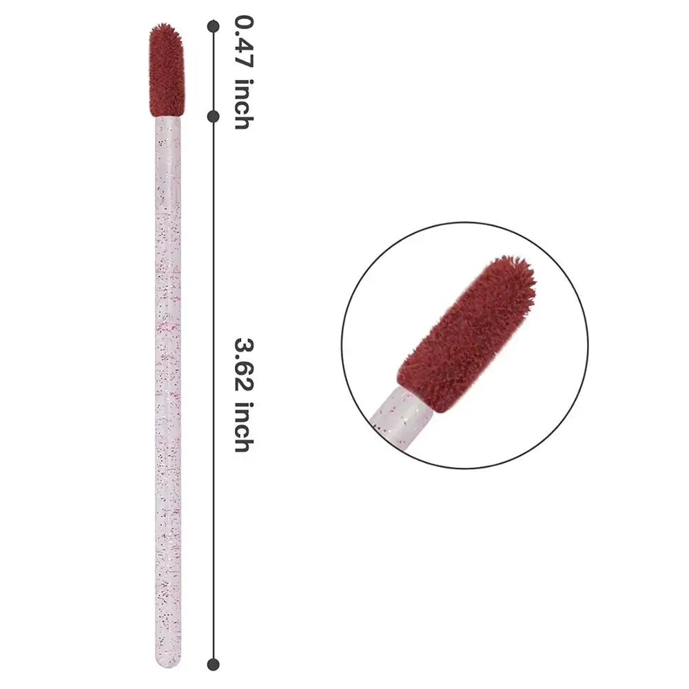 

1000pcs Crystal Disposable Lip Wands Make Up Applicators, Lip Gloss Wands Applicator Tool Lipstick Brush Beauty Cosmetic Kits
