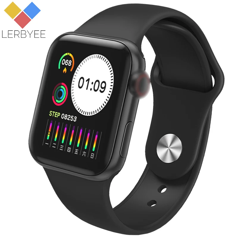 Lerbyee спортивные Смарт-часы W58 с полным сенсорным экраном фитнес-браслет Bluetooth