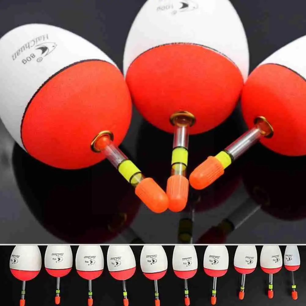

1Pcs Bubble Float High Quality EVA Plastic Luminous Accessories For Outdoor Fish Fishing Buoy Carp Tackle Tube Bait Fishing H4E7