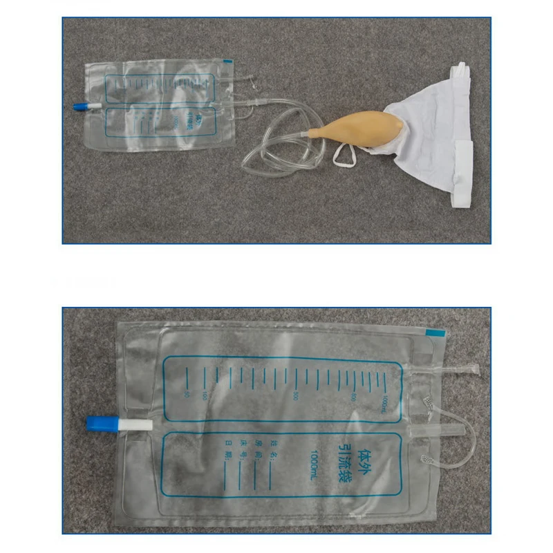 

Natural silicone cotton urinal catcher for urinary incontinence Urine bag Urine set Prevent urine leakage home care