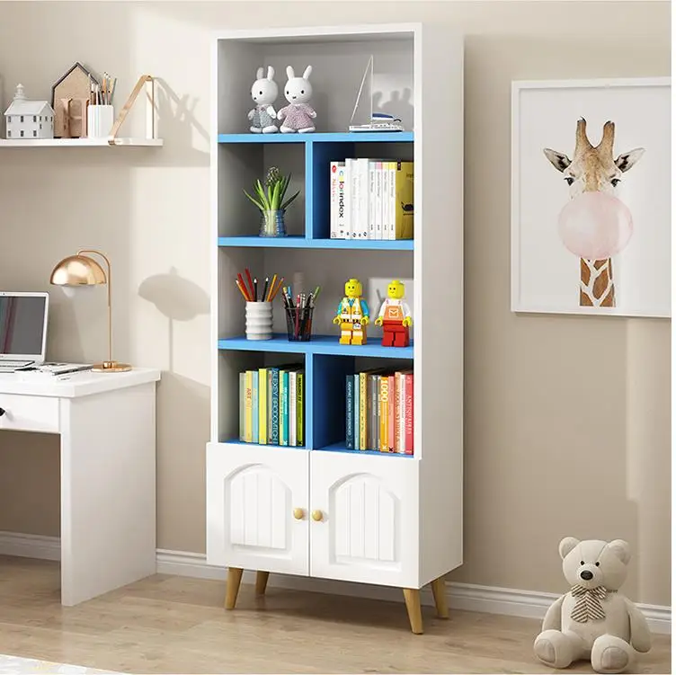 Книжный шкаф для гостиной мебель дома детская книжная полка деревянные детские