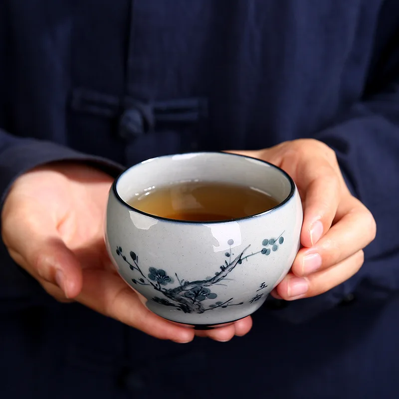 Ручная Роспись Цзиндэчжэнь керамическая чашка одинарная домашний чайный столик