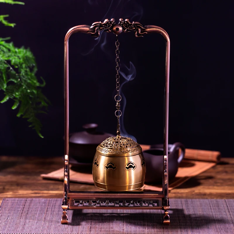 Backflow медный для благовоний подвесная домашняя Bluetooth музыкальная печь