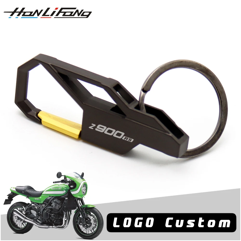 

For Kawasaki Z900RS z900 rs Custom Keyring Tag Lettering Accessories Metal Personalized Keychain For Motorcycle
