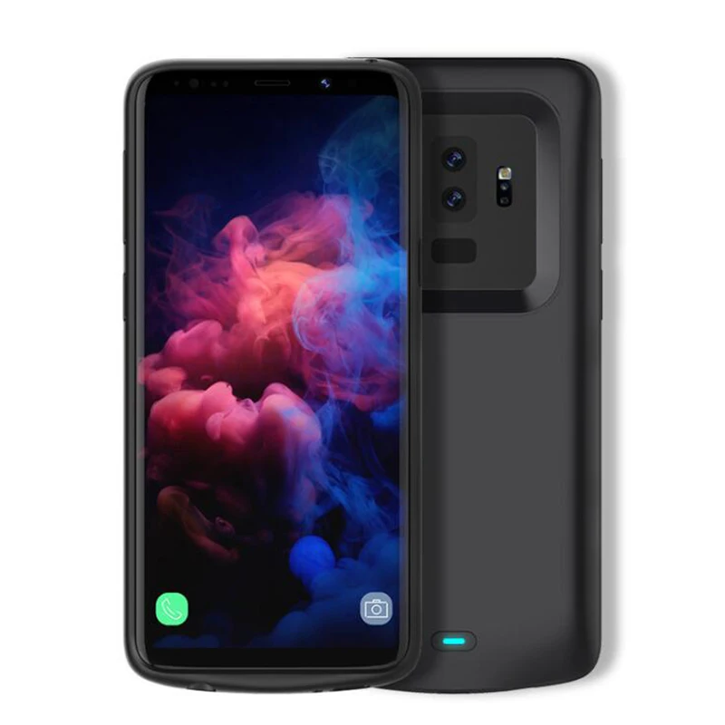 Чехол для аккумулятора для Samsung Galaxy S6 S9 S8 Plus, мягкий чехол из ТПУ для зарядки телефона, для Samsung Note 8 Note 9 10 Pro, чехол для аккумулятора