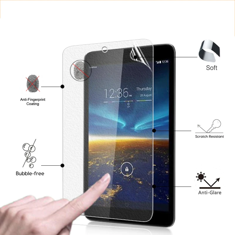 

BEST Anti-Glare screen protector film For Vodafone Smart Tab 3G 7.0" front Matte film anti-fingerprint screen protective films