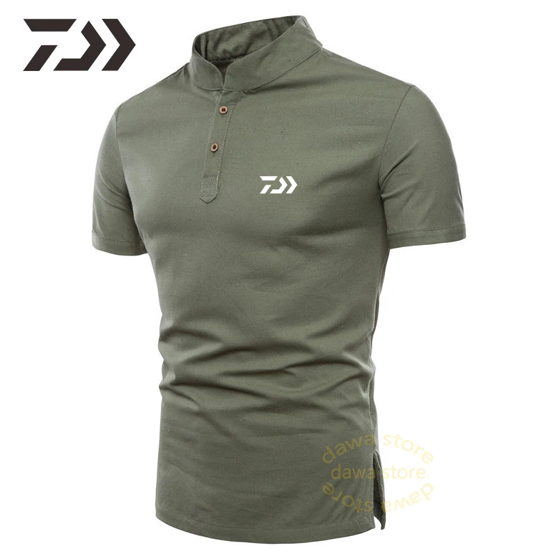 Летняя одежда для рыбалки дышащие футболки мужской топ с защитой от пота