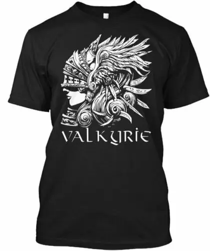 

Valkyrie. Unique Odin Ragnar Valhalla Viking Warriors T-Shirt. Summer Cotton O-Neck Short Sleeve Mens T Shirt New S-3XL