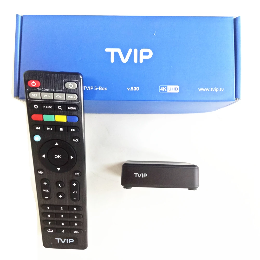 ТВ-приставка Linux Amlogic S905W, четырехъядерный TV IP S-Box V.530, 1080P, USB, Wi-Fi, Linux (art.: 3a397b60e5f) - 3a397b60e5f