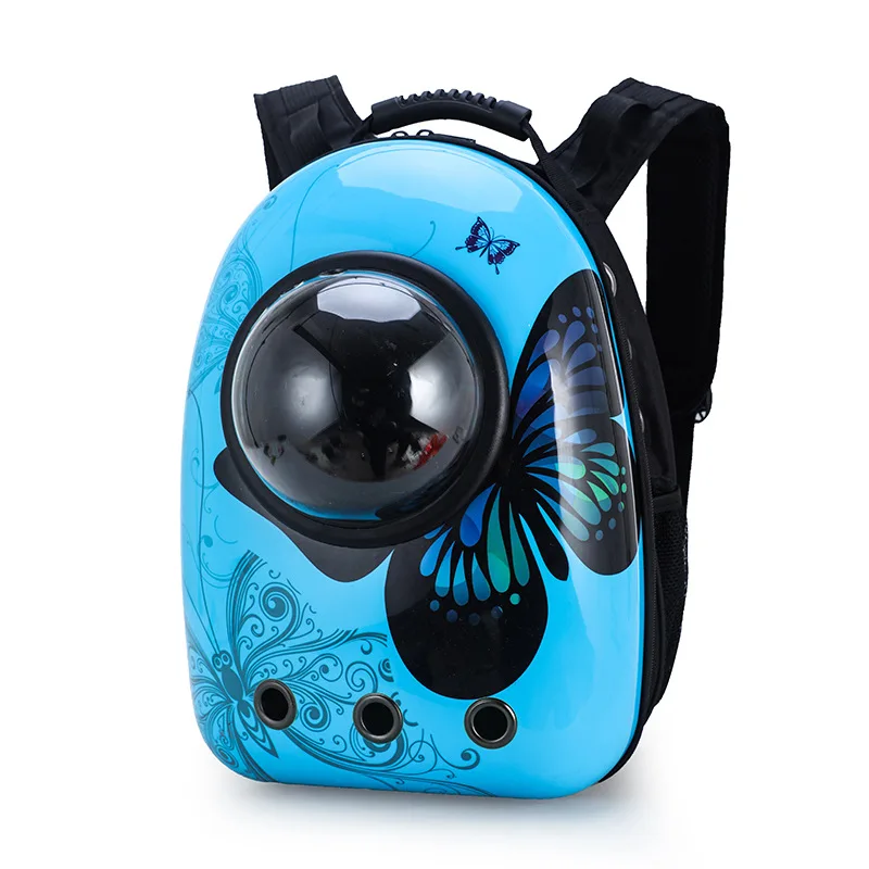 

Cartoon Pet Backpack Cute Cat Transporter Bagpack Outdoor Travel Handbag Window Breathable Cat Cage Mochila Gato Pet Bag AC50CB