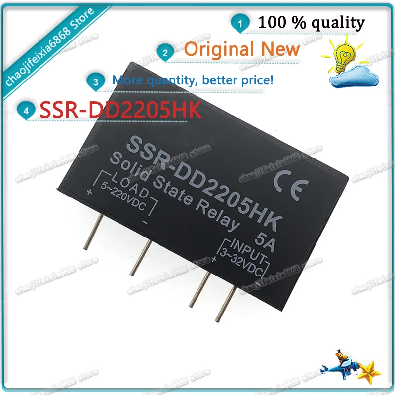 1 шт./лот! SSR-DD2205HK SSR-DD2202HK SSR-DD2203HK 2A 3A 5A твердотельное реле новинка оригинал |