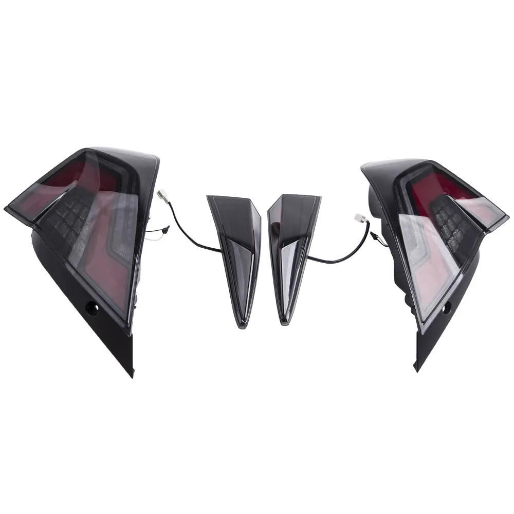 

Tail Lights 2016-2019 LED Rear Lamp 4pcs Black Smoke Assembly For Honda Civic