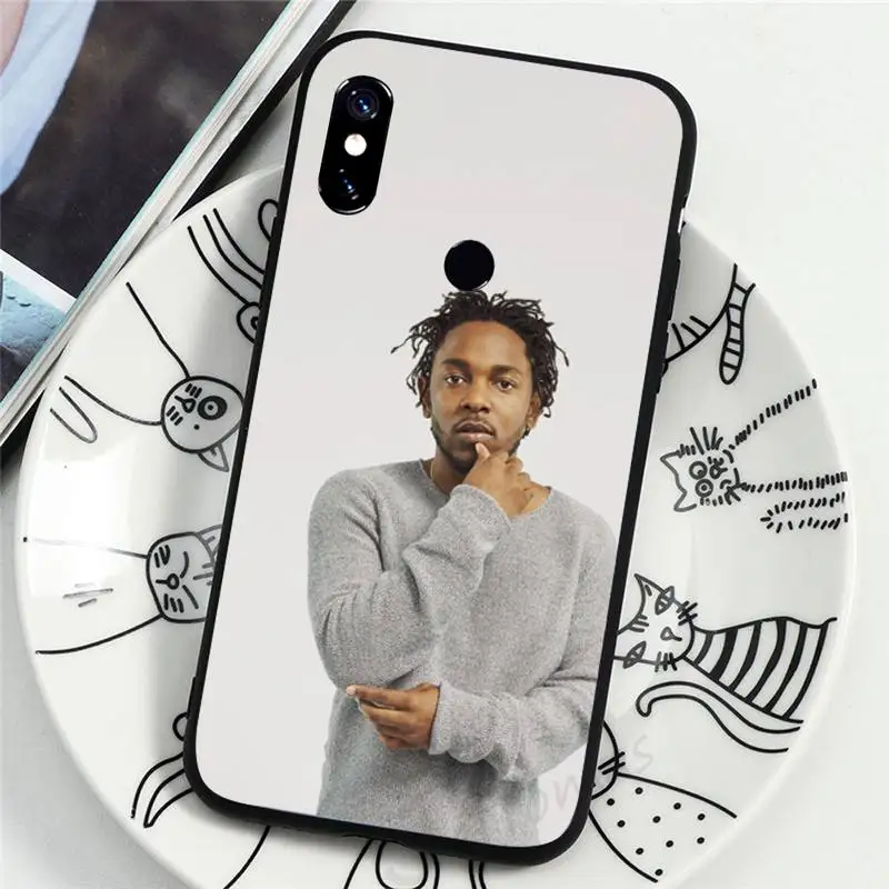 

Kendrick Lamar American rapper Phone Case For Xiaomi Redmi note 7 8 9 t k30 max3 9 s 10 pro lite
