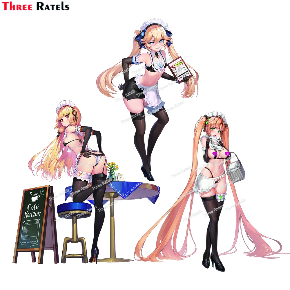 

Три Ratels E538 аниме игра Thetis And Nereid последние оригинальные наклейки и оформление фотографий наклейки для автомобиля