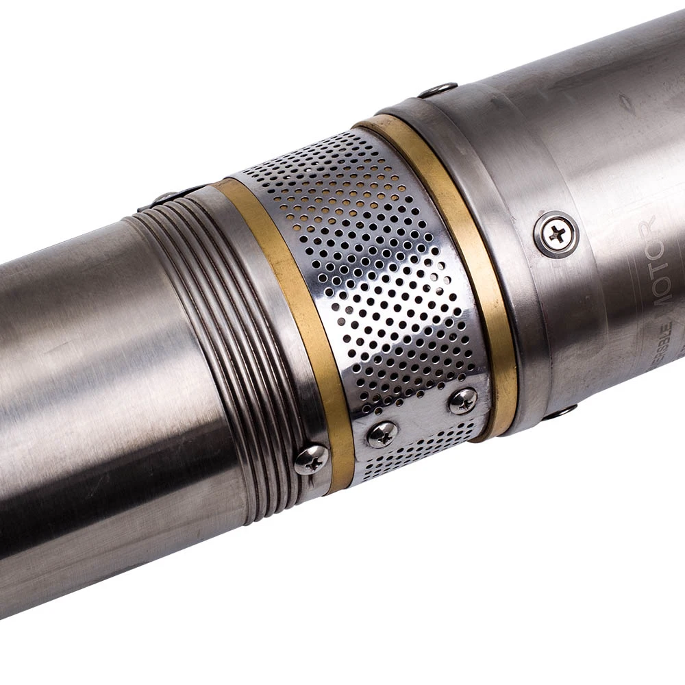 4&quot 370W Borehole Deep Well Submersible Water Pump + 20 m power cable Stainless Steel 6000L/H |