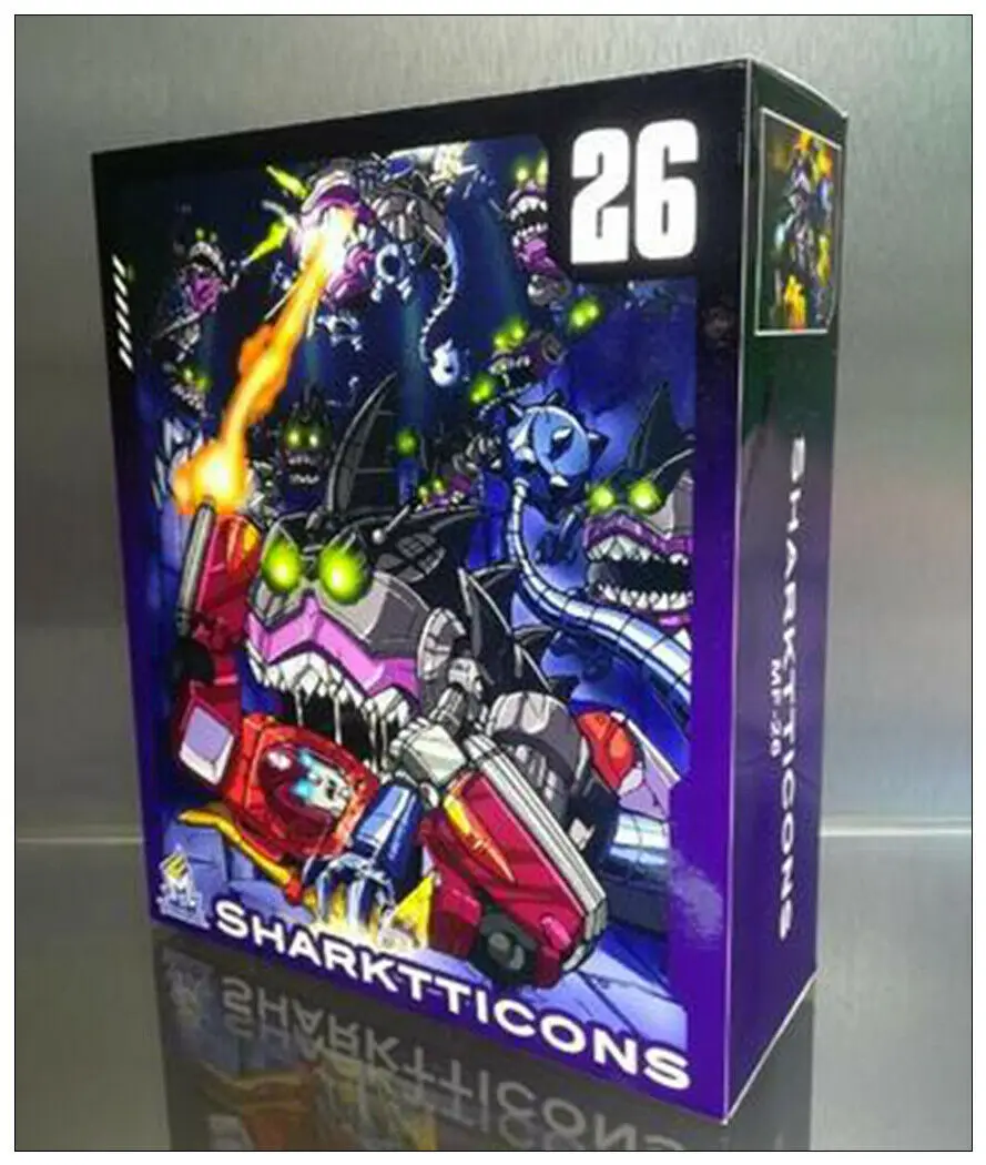 Новинка MFT MS-26 sharkticon экшн-фигурка mini G1 Трансформеры игрушки Reprint | Игрушки и хобби