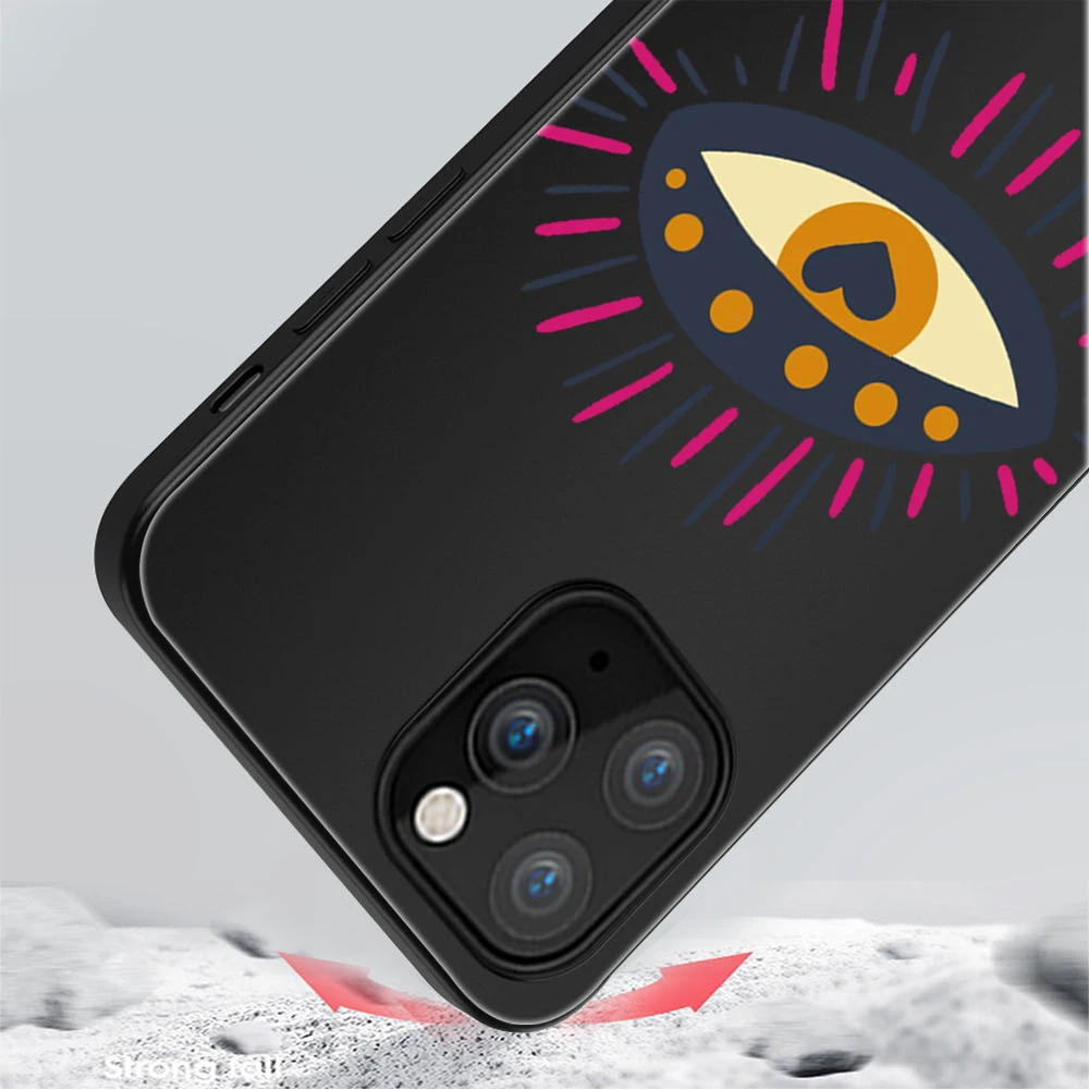 Чехол Hope Demon Eye для iPhone 11 12 Pro Max Mini чехол X XR XS MAX 7 8 6 6S Plus 5S SE 2020 мягкий из ТПУ телефона
