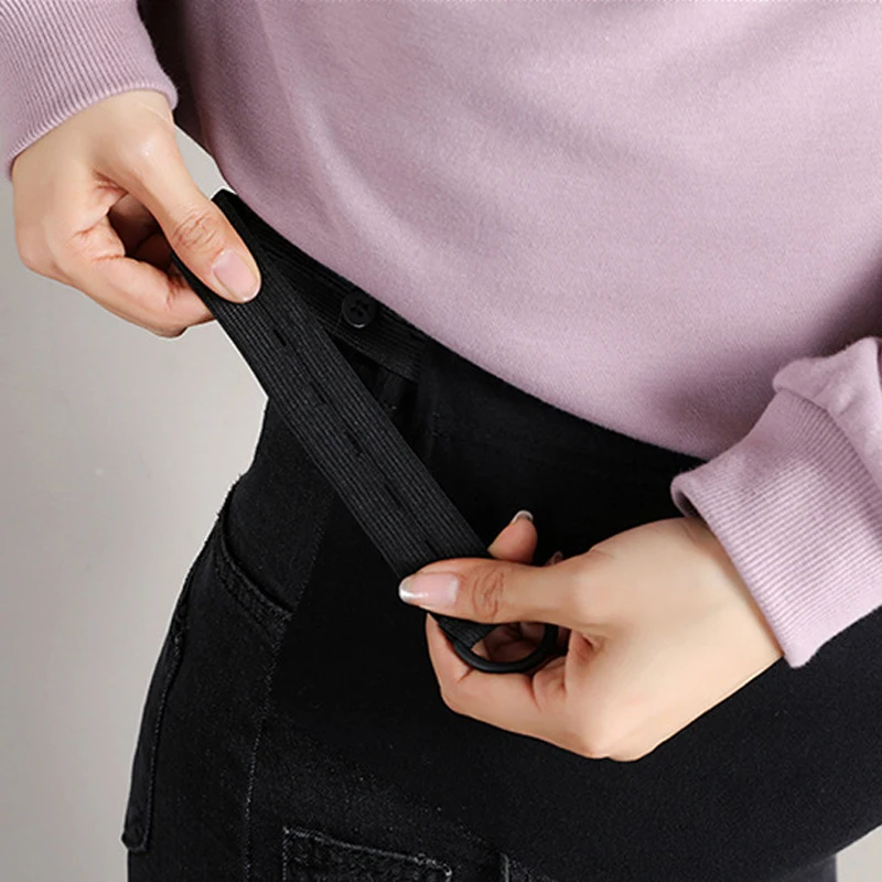 Обтягивающие брюки до щиколотки джинсы для беременных Одежда 4 цвета 0260|Джинсы| |