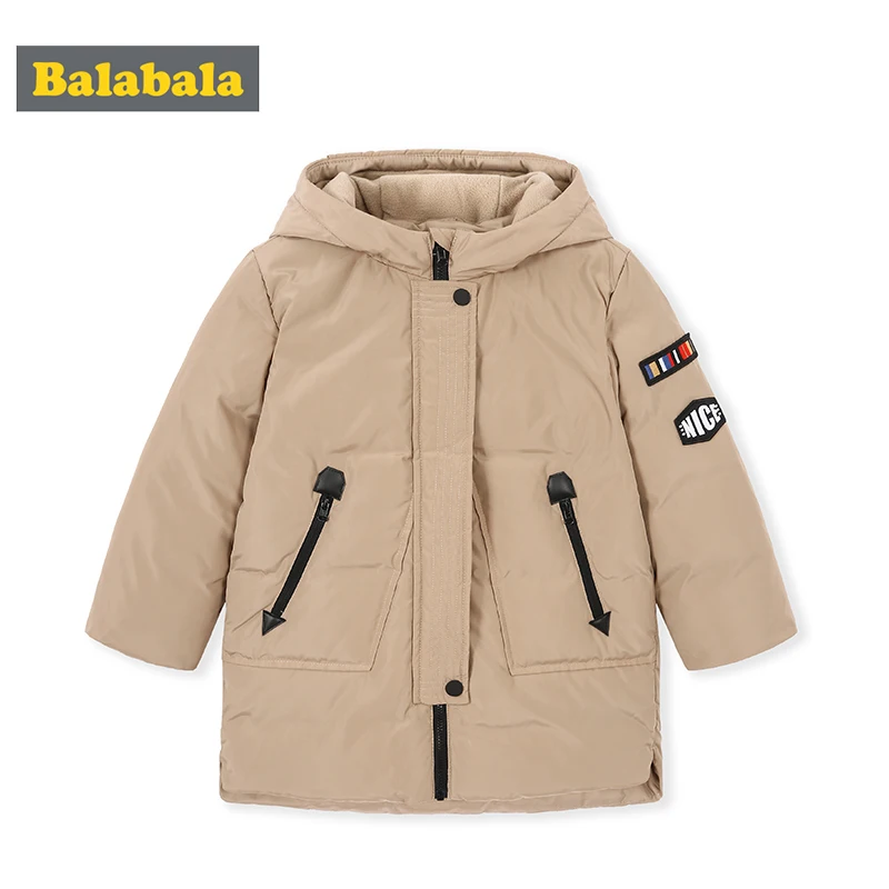 Пуховик для мальчиков детская одежда осень и зима 2019 новинка Детская плотная