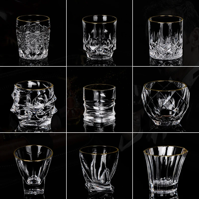 

Czech Crystal Wine Glass Bar KTV Whiskey Spirits Red Wine Glass