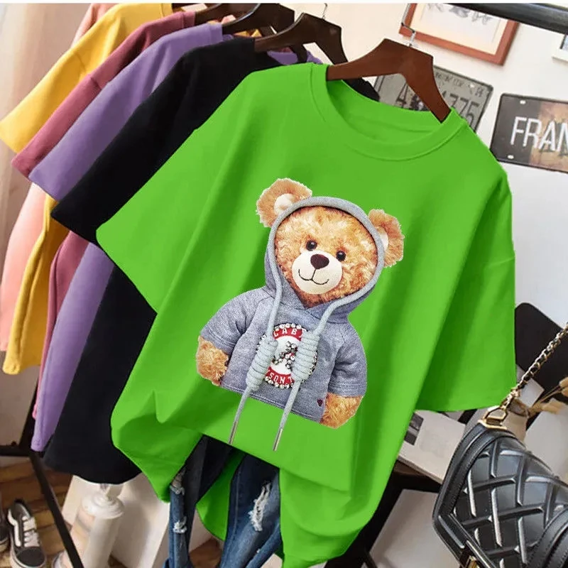 Женская футболка из чистого хлопка лето 2021 женский топ с коротким рукавом и