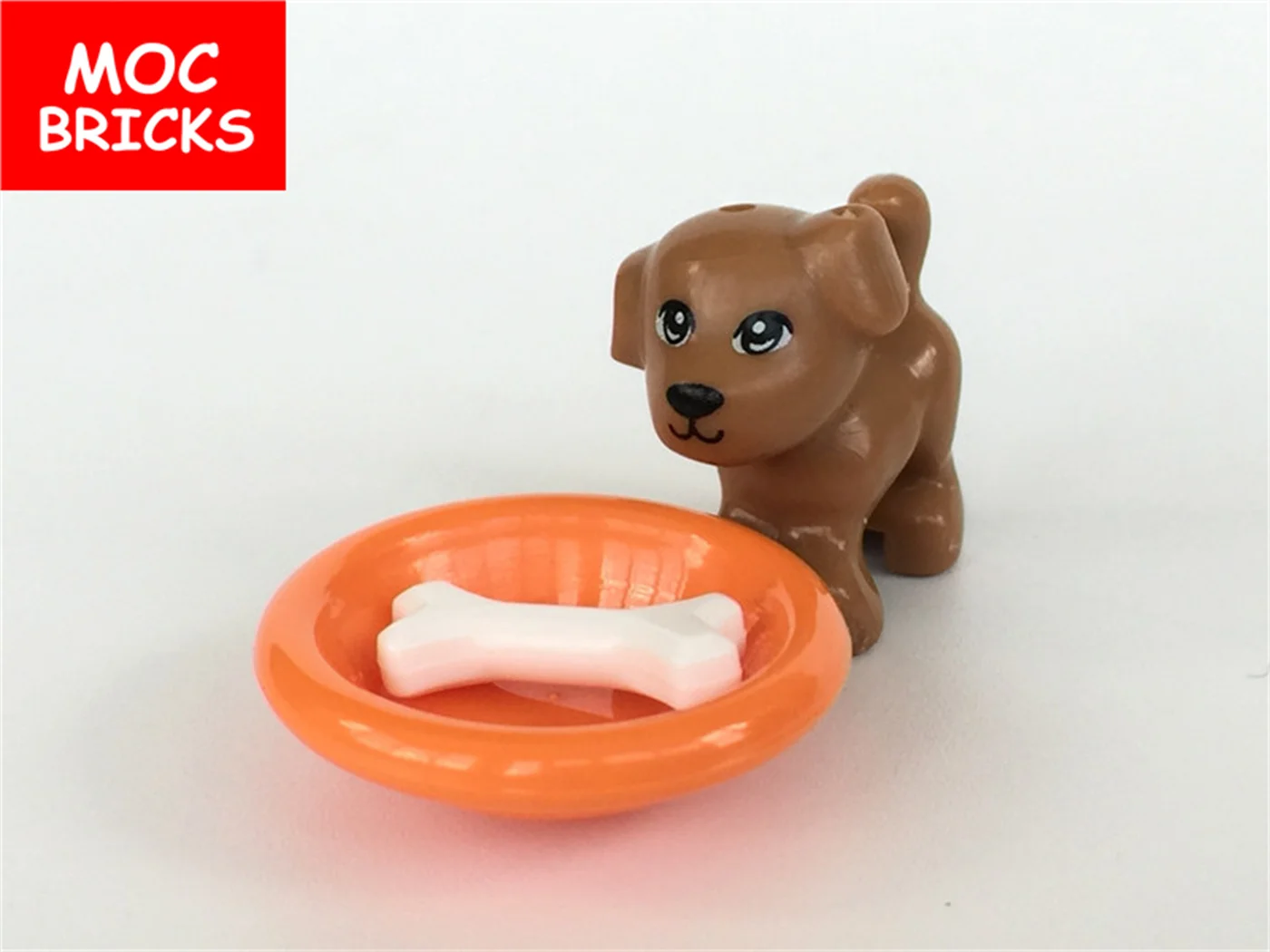 10pcs/lot MOC Bricks Food Round Dish 3X3 6256 bone sugar Sstrawberry Sushi crab DIY Educational Compatible Building Blocks | Игрушки и