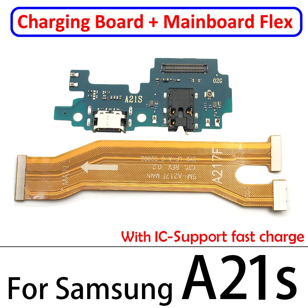 USB Charging Port Dock Board Connector Main Motherboard Flex Cable For Samsung Galaxy A10S A20S A30S A21S A31 A41 A51 A71 | Мобильные
