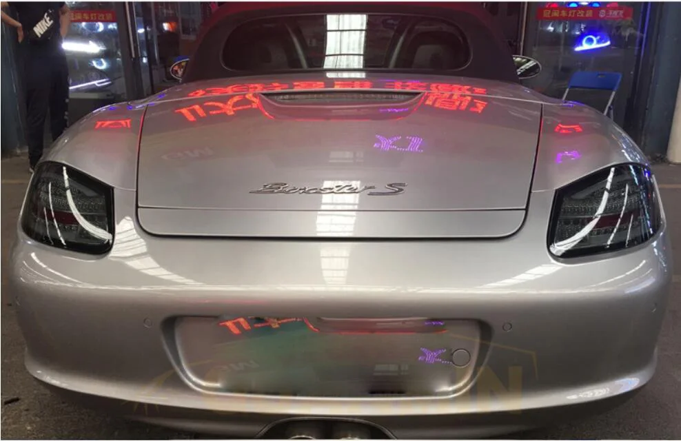 2004 ~ 2008 год задний фонарь для Porsche Cayman автомобильные аксессуары светодиодный DRL