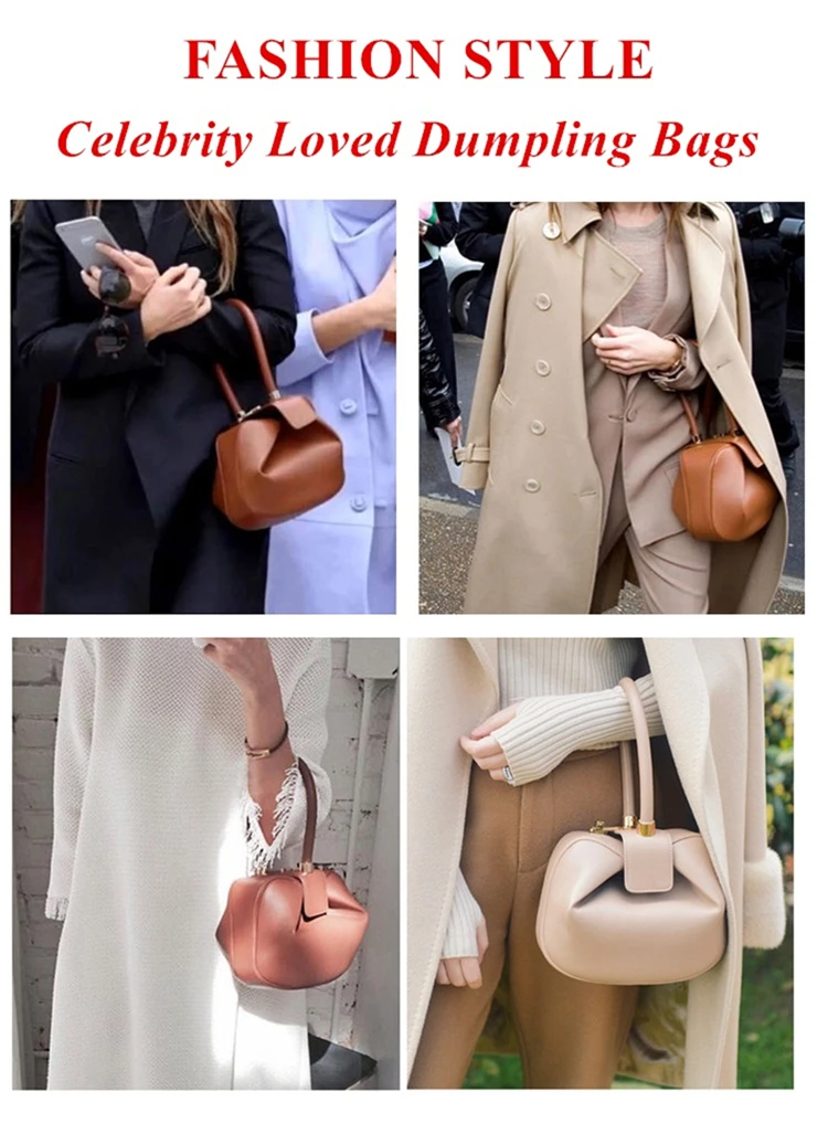Burminsa Elegant Spherical Cow Genuine Leather Bags Women Small Designer Handbags High Quality Luxury Ladies Tote Bags NEW